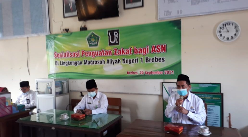 Apresiasi dan Sosialisasi Penguatan Zakat Bagi ASN di MAN 1 Brebes