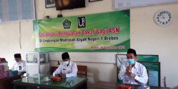 Apresiasi dan Sosialisasi Penguatan Zakat Bagi ASN di MAN 1 Brebes