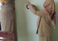 Pelabelan BMN di Kantor Kementerian Agama Kab. Brebes (Part 1)