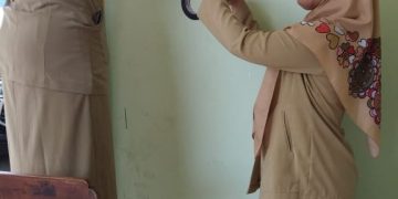 Pelabelan BMN di Kantor Kementerian Agama Kab. Brebes (Part 1)