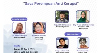 Zoom Meeting “Saya Perempuan Anti Korupsi”