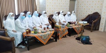 Halal Bihalal DWP Kemenag secara daring