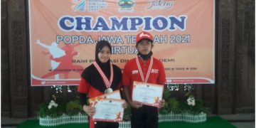 Top! Kontingen MAN 2 Brebes Sabet Medali Emas Popda Jateng