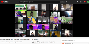 Pendampingan Pemutakhiran Data Pegawai Aplikasi SIMPEG 5.0