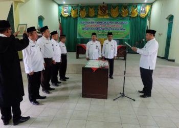 Pelantikan dan Pengambilan Sumpah Jabatan