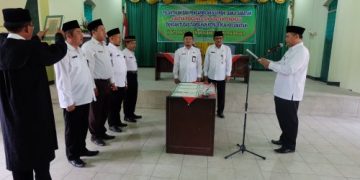 Pelantikan dan Pengambilan Sumpah Jabatan