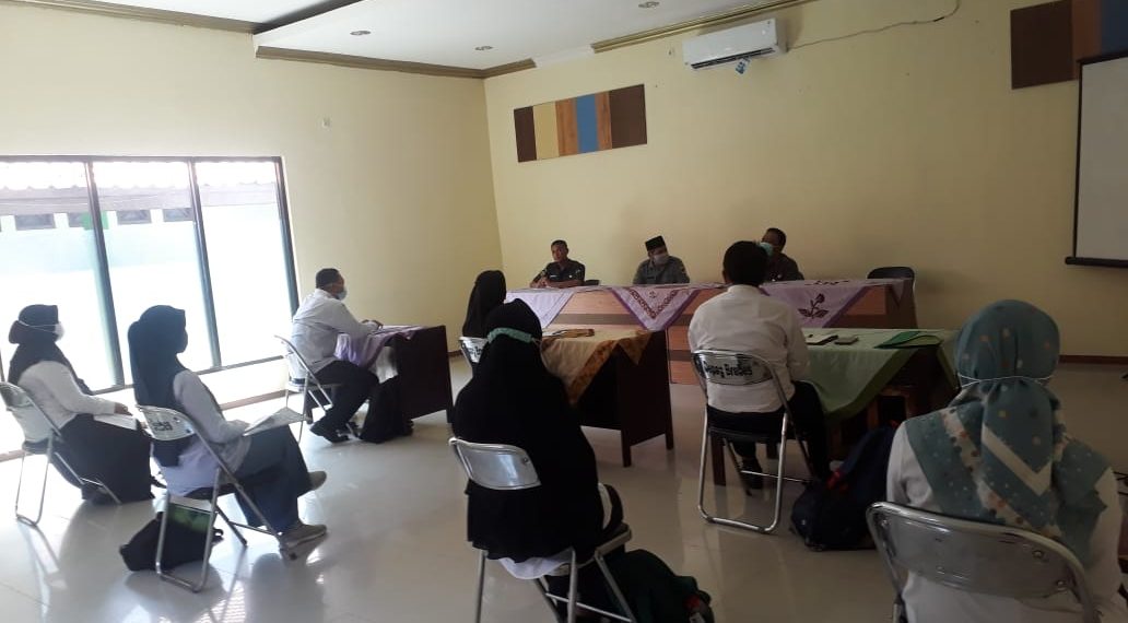 Pengarahan kepada tujuh CPNS Kankemenag Kab Brebes