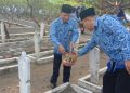 Ziarah dan Tabur Bunga di Taman Makam Pahlawan Tama Brebes