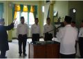 PENGAMBILAN SUMPAH JABATAN FUNGSIONAL TERTENTU ( PENGAWAS PAI DAN PENGHULU )  KAN KEMENAG KAB BREBES