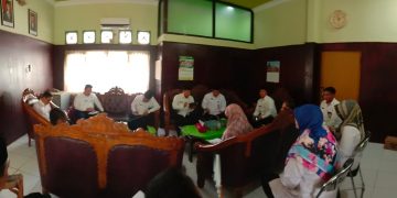 Rapat Koordinasi Persiapan Audit BPK di Kntor Kemenag Kab Brebes