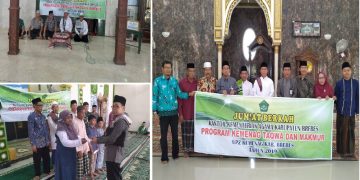 Bulan Desember, UPZ Kemenag Brebes telah menyalurkan Zakat kepada 150 Mustahik