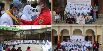 Pelatihan Dan Pendidikan Dasar  Pmr Wira Man 1 Brebes