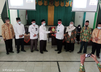 Badko LPQ Pemalang bersilahturahim dan Berdiskusi di Kementerian Agama Brebes