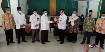 Badko LPQ Pemalang bersilahturahim dan Berdiskusi di Kementerian Agama Brebes