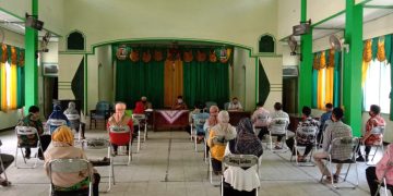 Evaluasi WFH (Work From Home) seluruh pegawai Subbag Tata Usaha Kementerian Agama Kab. Brebes