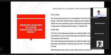 Fajarin: Hidup sehat dan hindari Narkoba