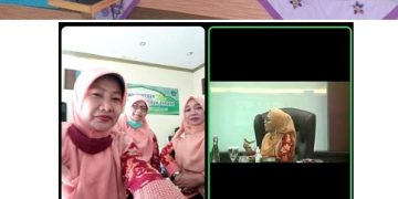 Virtual Zoom Meting dengan seluruh DWP Kemenag