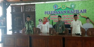 Pelepasan Kontingen Festival Anak Soleh Indonesia  ( FASI ) Tingkat Provinsi Jawa Tengah