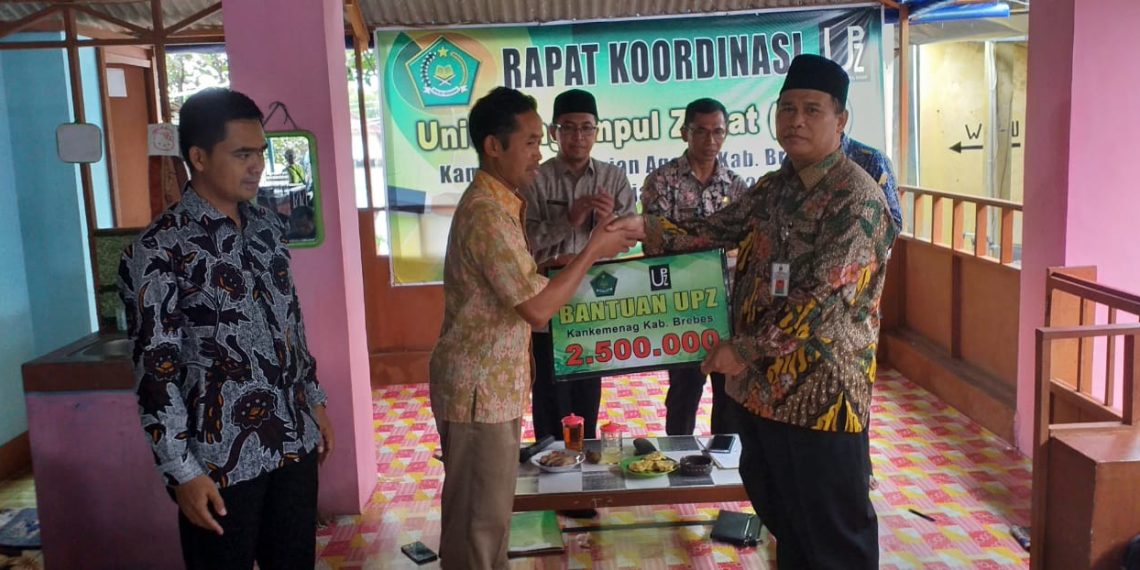 Rakor dan Gelar anggaran UPZ Kemenag Kab. Brebes