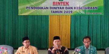 Bimbingan Teknis Pendidikan Diniyah dan Kesetaraan di Brebes