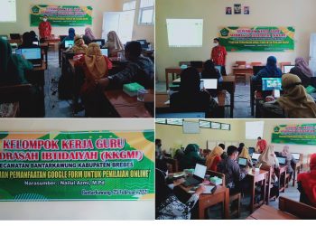 Pemanfaatan Google form oleh KKGMI Kec. Bantarkawung