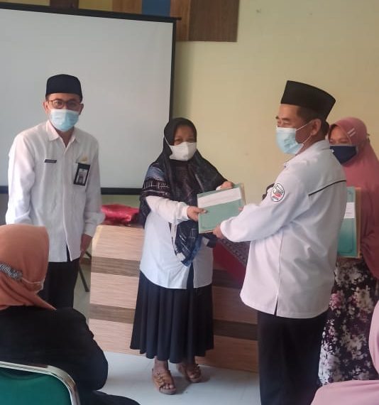 PaudQu  Al Muhyi Tegalgandu  Wanasari Terima IJOP