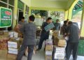 BANTUAN SENILAI 125 JUTA DISALURKAN KE KORBAN BANJIR