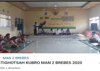 Sambut Dirgahayu Republik Indonesia Ke-75 MAN 2 Brebes selenggarakan Istighosah