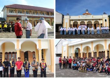 Pelantikan anggota Paskibra MAN 1 Brebes