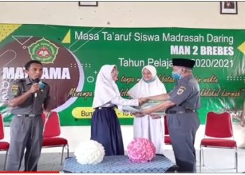Giveaway warnai penutupan MATSAMA daring MAN 2 Brebes