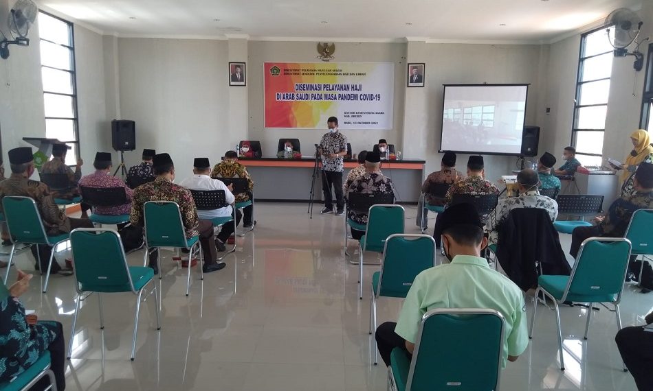 Diseminasi Pelayanan Haji Oleh Dirjen PHU di Brebes