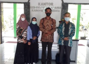 Kementerian Agama Brebes Menerima  Peserta Magang Mahasiswa Jurusan Akuntansi Syarian  IAIN Cirbon