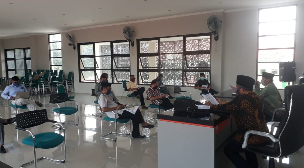 Rapat Tim Posko SIAGA COVID- 19 Kemenag Kab. Brebes
