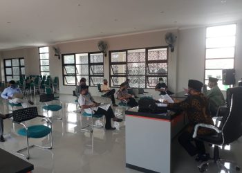 Rapat Tim Posko SIAGA COVID- 19 Kemenag Kab. Brebes