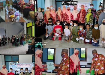 DWP Kementerian Agama Brebes Menggelontorkan Bantuan Kepada Enam Panti Asuhan di Brebes