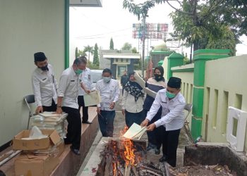 Polres Brebes jadi saksi pemusnahan 8471 Blanko