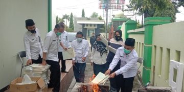 Polres Brebes jadi saksi pemusnahan 8471 Blanko