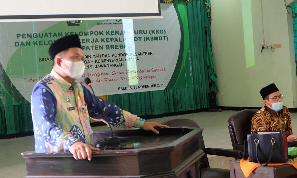 Penguatan KKG dan KKKMDT Di  Brebes