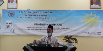 Diskripsi Keluarga Sakinah di Acara Pengajian PD Aisyiyah Brebes