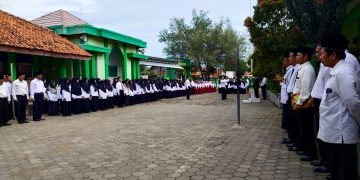 Upacara HAB ke-74 Kementrian Agama danTahfidz Al-Qur'an di Kec. Wanasari