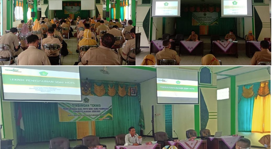 Teknik penyusunan soal ujian madrasah dengan HOTS