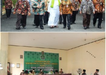 Kegiatan Wamenag di MAN 1 Brebes