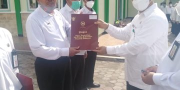 Penyerahan Satyalancana kepada 86 ASN dilingkungan Kankemenag Kab Brebes