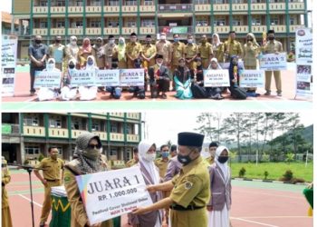 Wow! Man 2 Brebes Bagikan Tropi Dan Hadiah Jutaan