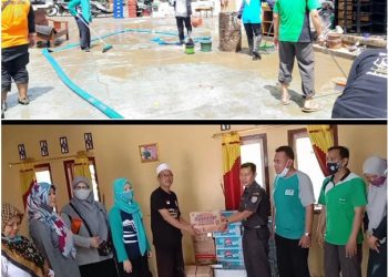 Guru MAN 2 Brebes Spontan Bergerak Peduli Banjir Dukuh Gempol Bantarkawung