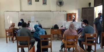 MAN 1 Brebes laksanakan vaksinasi sambut pembelajaran tatap muka