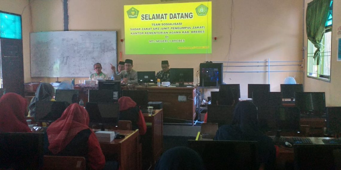 UPZ Kemenag Kab Brebes melakukan pentasyarufan di 3 lokasi dalam sehari