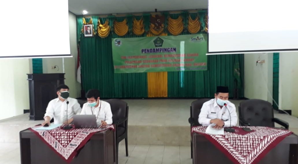 Irjen Pendampingan Pelaporan Keuangan Pada Aplikasi SMART Di Kemenag Brebes