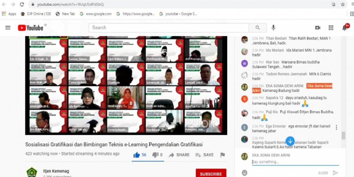 Tim pengendali  Gratifikasi