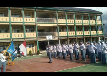 Patroli Keamanan Sekolah MAN 2 Brebes, agen perubahan sadar keselamatan berlalu lintas.